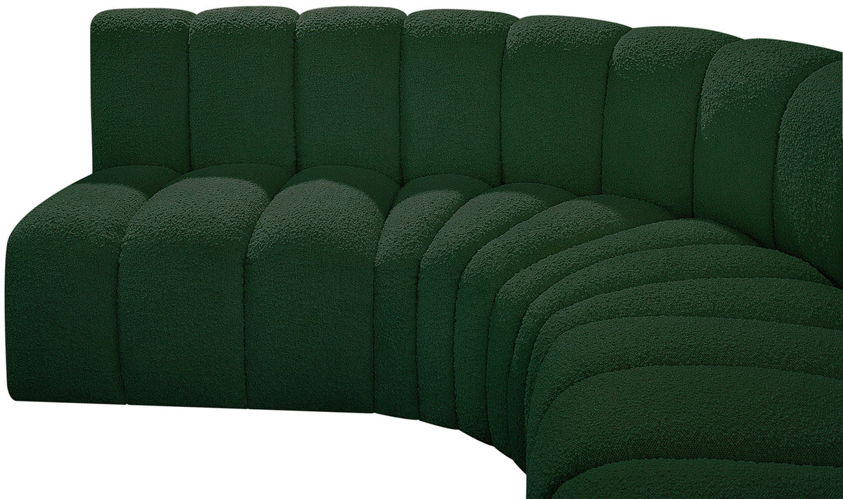 Arc - Boucle Fabric 8 Piece Modular Sofa