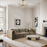 Shaggy - Fabric 3 Seat Modular Sofa