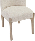 Torino - Upholstered Dining Chair With Brushed Natural Base (Set of 2)