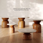 Cynthia - 87" Indoor / Outdoor Long Dining Table - Brown / Travertine