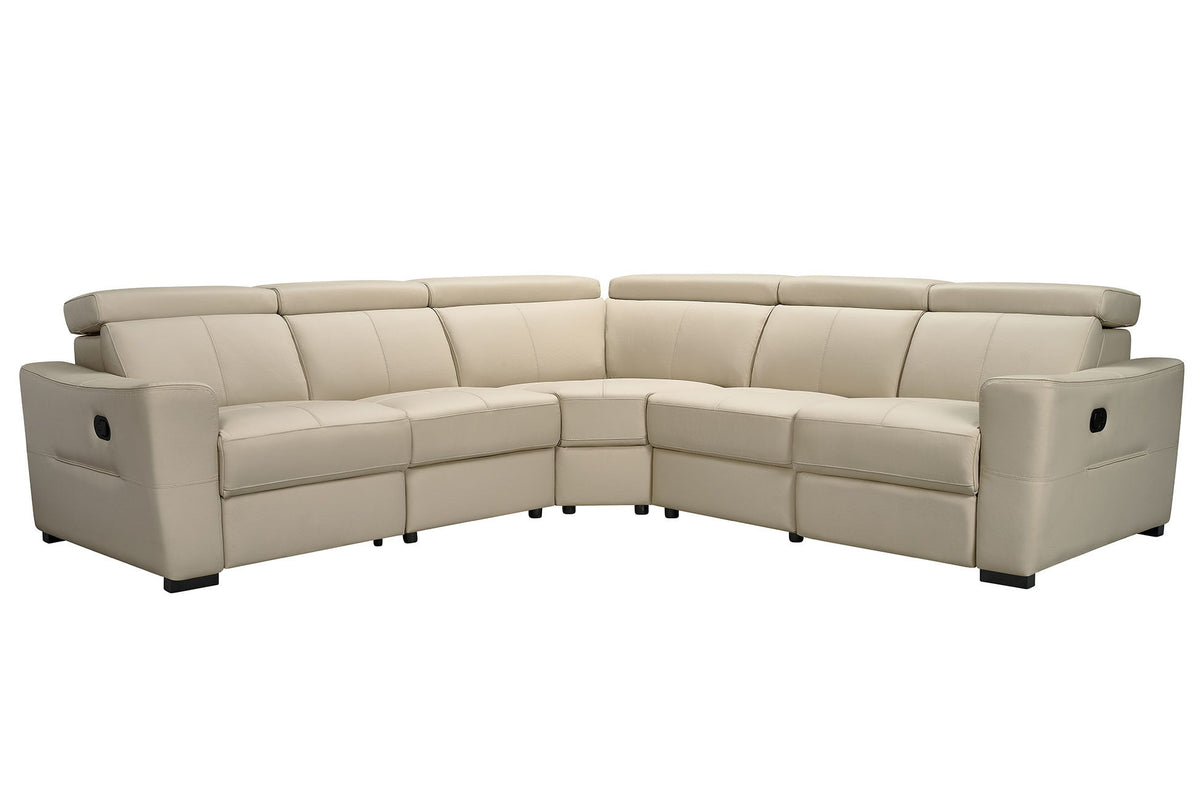 6021 - Sectional With Manual Recliners