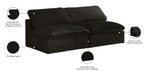 Cozy - Modular Armless 2 Seat Sofa