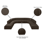 Arc - Boucle Fabric Modular Sectional