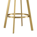 Saturn - Bar Height Bar Stool - Gold