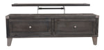 Todoe - Lift Top Cocktail Table - Dark Gray