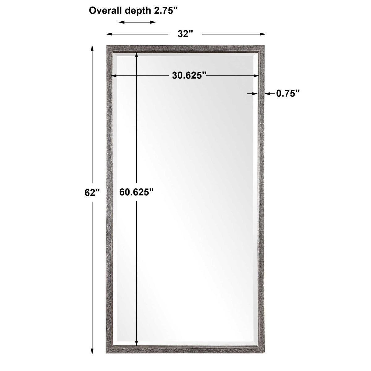 Gabelle - Metallic Mirror - Silver
