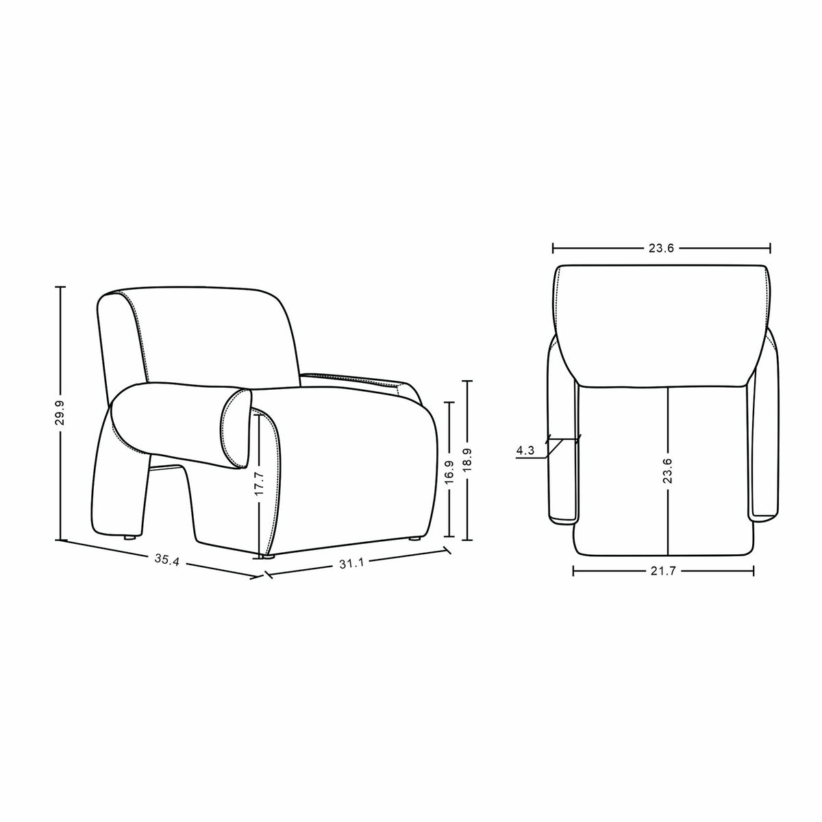 Manhattan Verandah - Lounge Chair