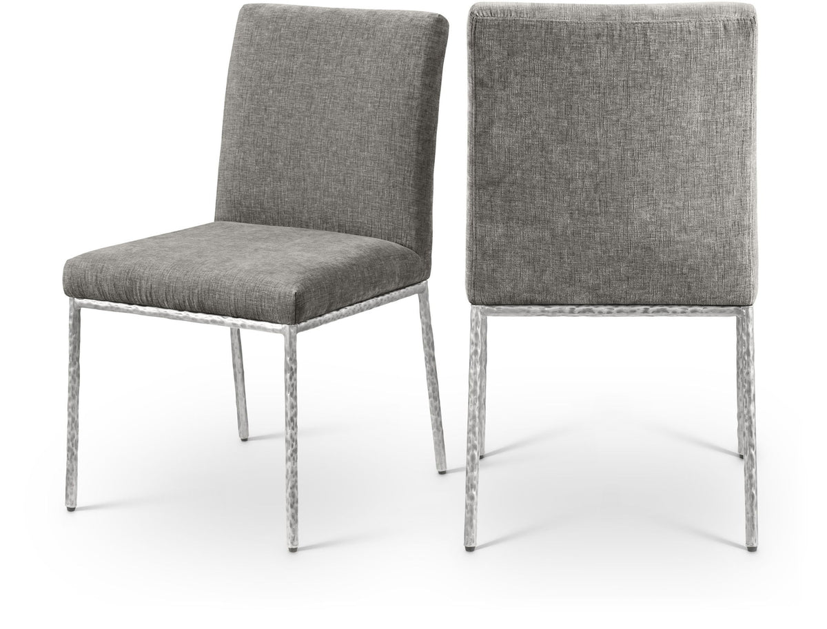 Reeves - Dining Side Chair (Set of 2) - Silver Base