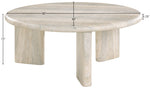 Avaya - Concrete And Fiberglass Indoor / Outdoor Coffee Table