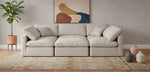 Indulge - Linen 6 Piece Modular Sectional