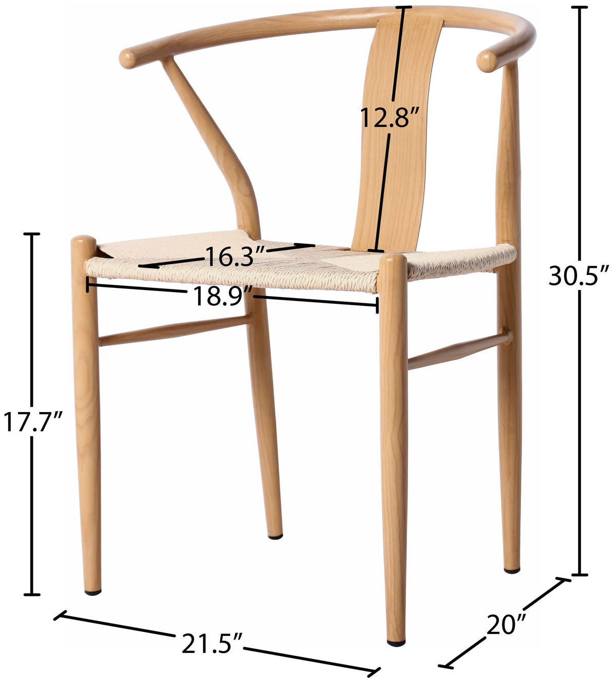 Beck - Hand Woven Rope Dining Chair (Set of 2)