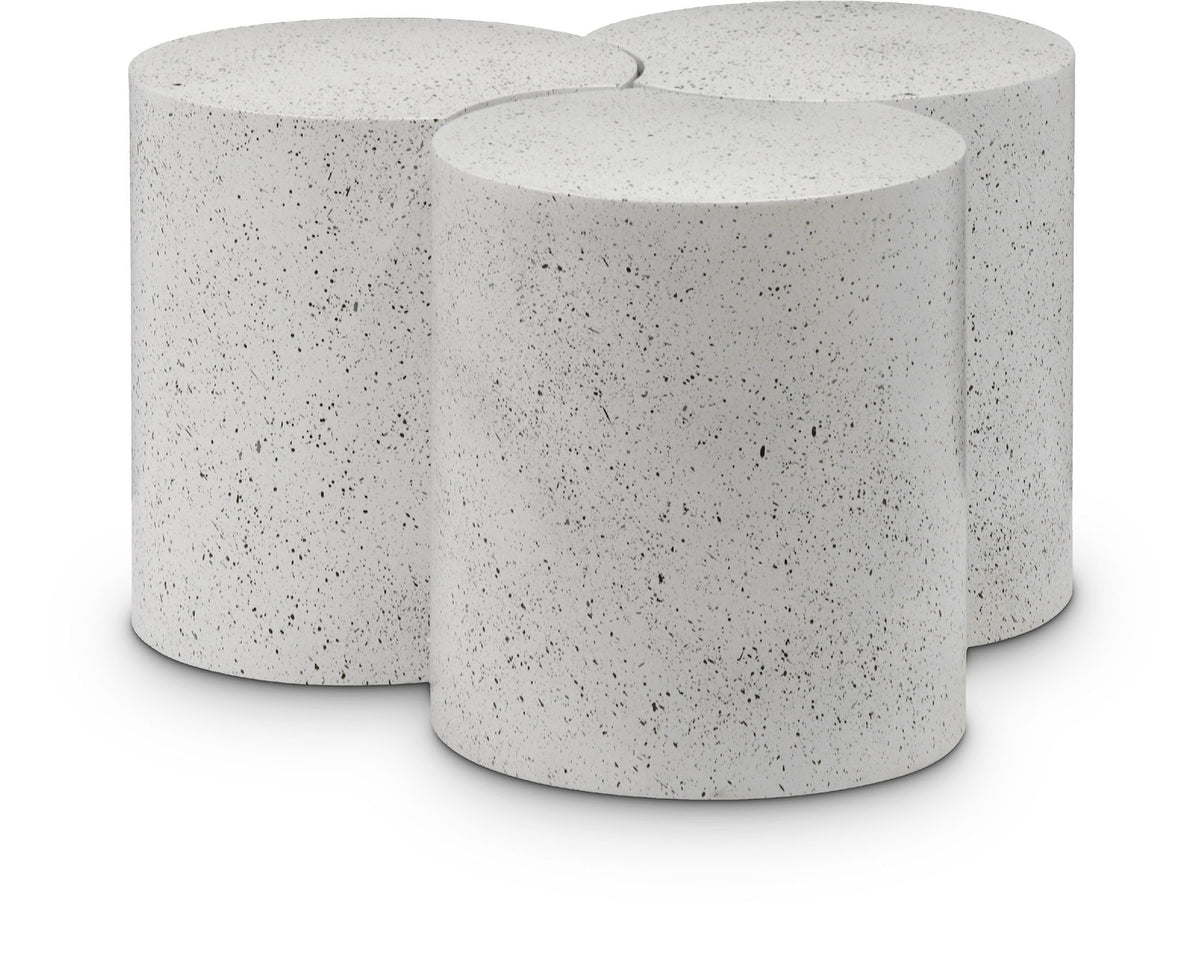 Dimple - 3 Piece Modular Coffee Table - Terazzo Finish