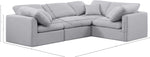 Indulge - Linen 4 Piece Modular Corner Sectional