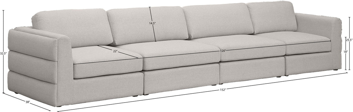 Beckham - Modular 4 Seat Sofa