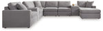 Modmax - U-Shaped Sectional - Granite