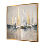 Regatta - Nautical Art - Blue
