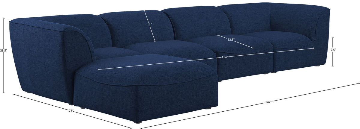 Miramar - 5 Piece Modular Sectional