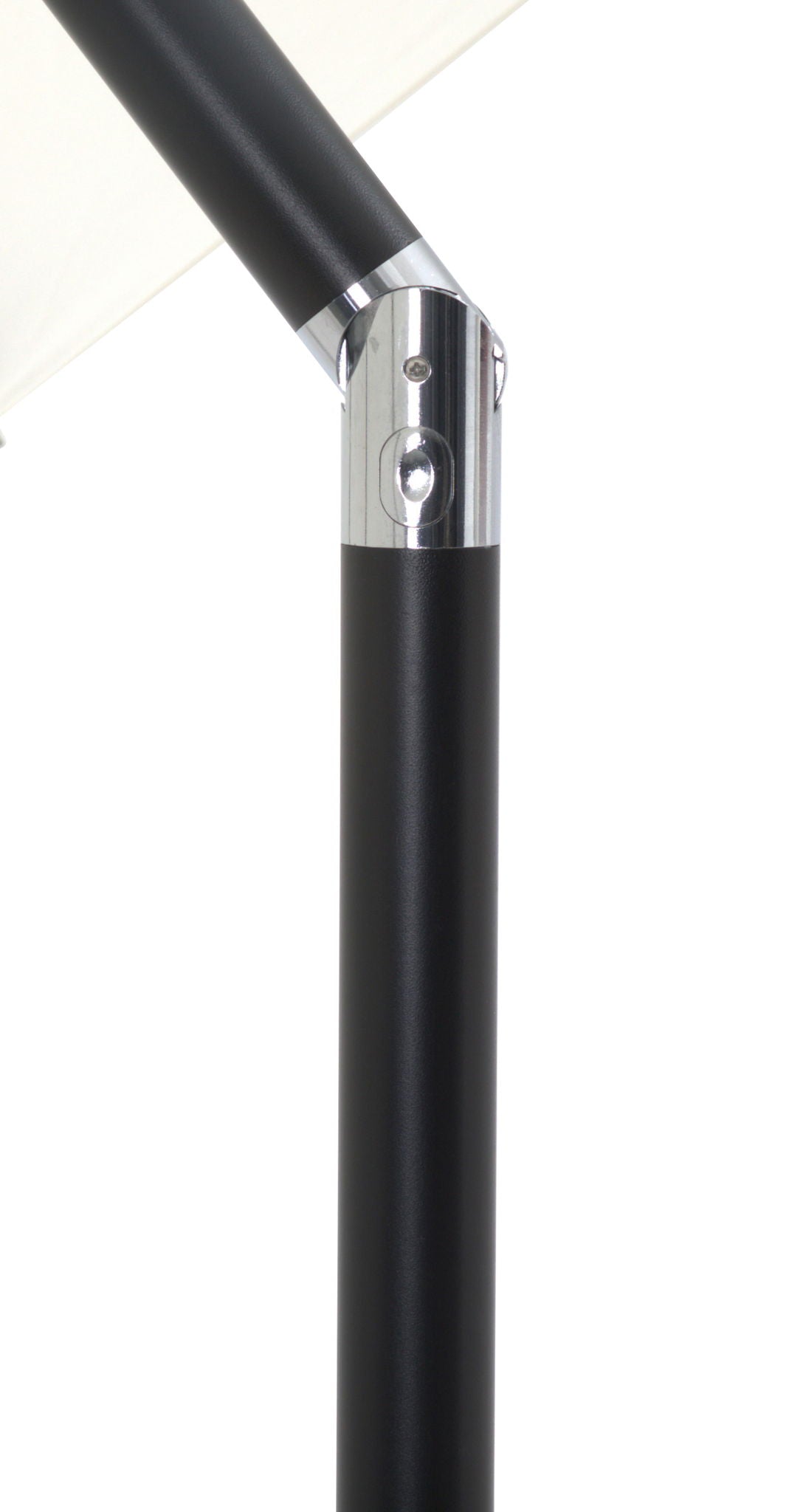 Amalfi - Patio Umbrella - White Base / Black Pole