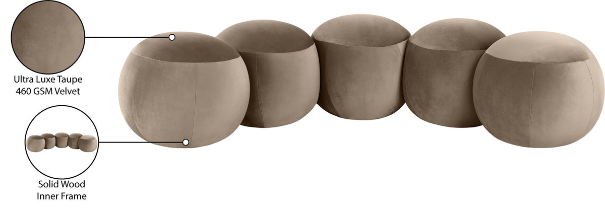 Apollo - Velvet Bench