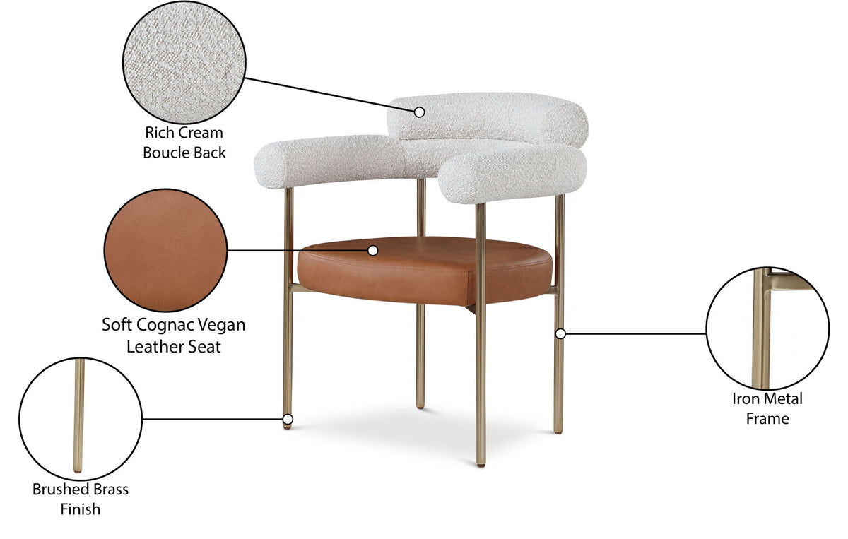 Blake - Dining Chair With Bronze Legs (Set of 2)