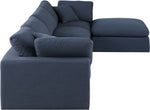 Comfy - 5 Piece Linen Modular Sectional With Chaise