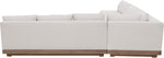 Solace - Olefin Performance Fabric 4 Piece Outdoor Patio Modular Sectional