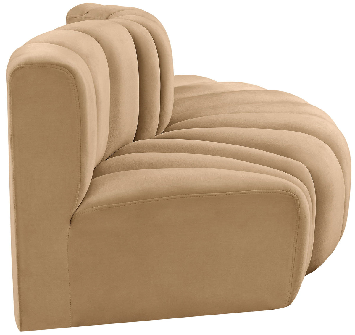Arc - Velvet 3 Piece Modular Sofa