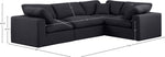 Comfy - 4 Piece Linen Fabric Modular Sectional