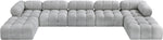 Ames - 7 Piece Fabric Modular U-Shaped Sectional