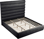 Adam - Chenille Fabric Bed With 70.5" Headboard