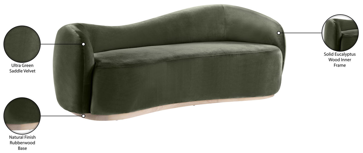 Gustavo - Velvet Upholstered Sofa