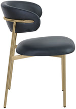 Lupita - Dining Chair With Brushed Gold Legs (Set of 2)