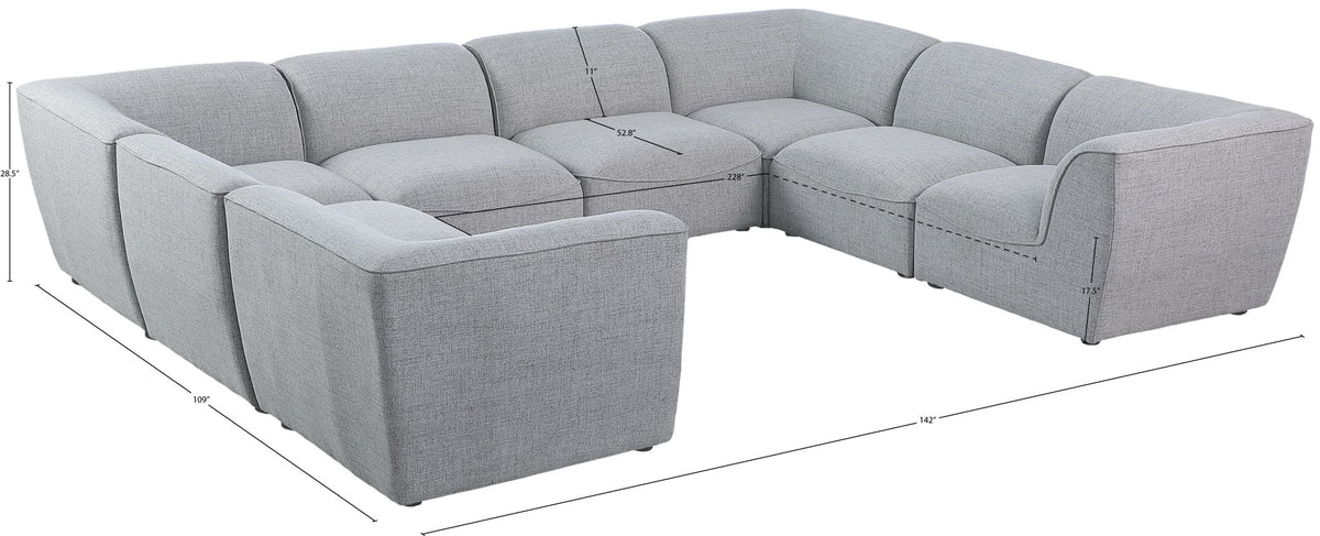 Miramar - 8 Piece Modular Sectional