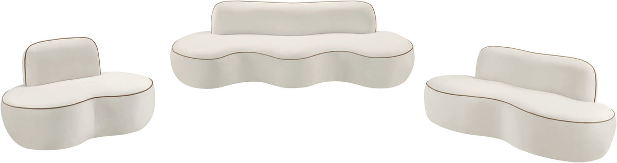 Swerve - Velvet 101" Upholstered Sofa