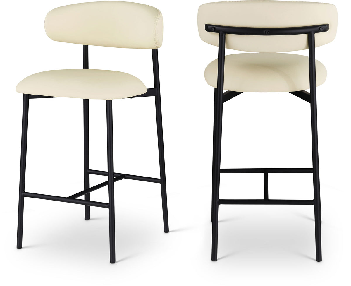 Lupita - Counter Stool (Set of 2) - Cream