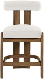Arienzo - Velvet Upholstered Counter Stool (Set of 2)