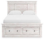 Makidern - Panel Storage Bed