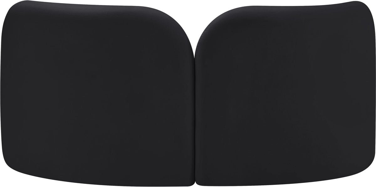 Daphne - Velvet Loveseat
