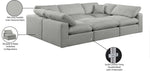 Comfy - 6 Piece Linen Sectional