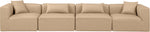 Cube - Modular 4 Piece Sofa - Tan