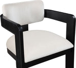 Sacha - Velvet Dining Chair With Black Base (Set of 2)