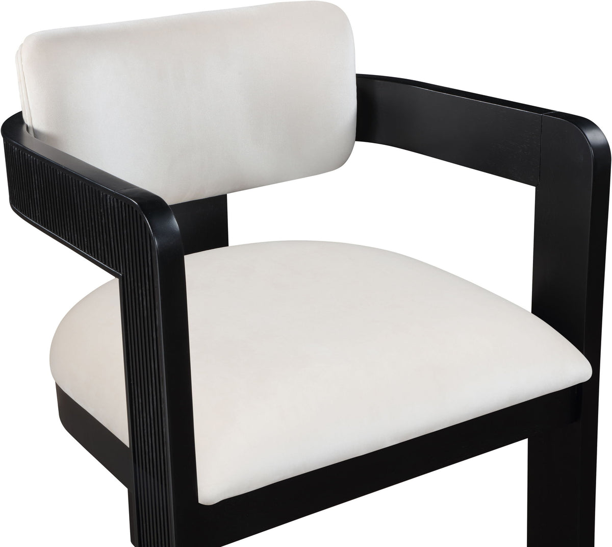 Sacha - Velvet Dining Chair With Black Base (Set of 2)