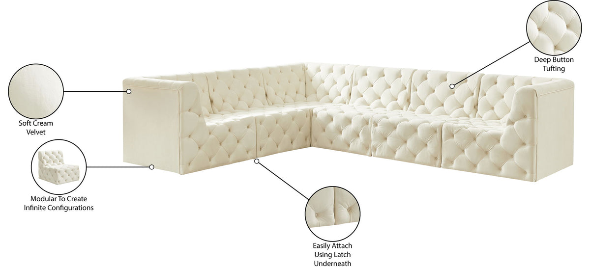 Tuft - 6 Piece Modular Sectional