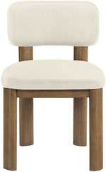 Paloma - Vegan Leather Upholstered Dining Chair (Set of 2) - Brown Frame