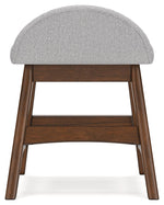 Lyncott - 3 Pc. - Home Office Desk, Chair, Bookcase - Brown