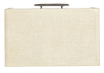 Cascade - 3-Drawer Nightstand - Beige / White