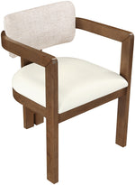 Ravina - Upholstered Dining Chair With Stained Brown Base (Set of 2)