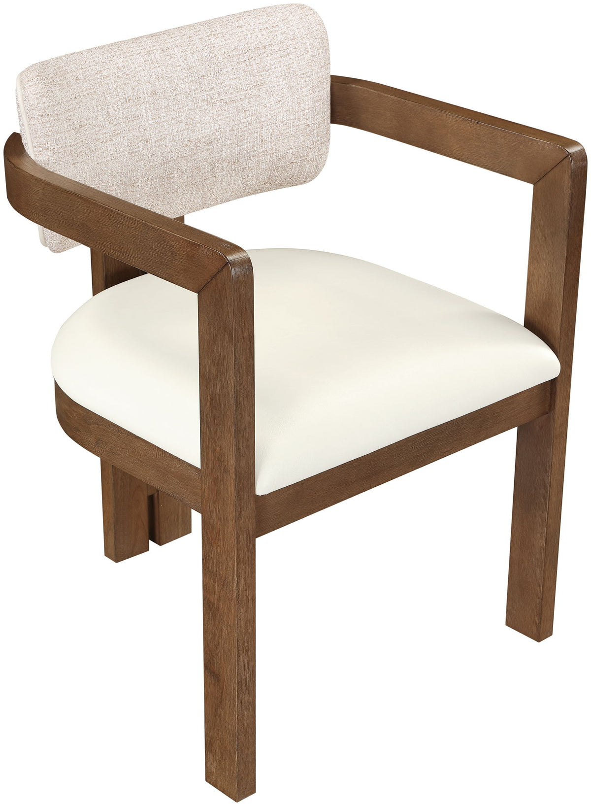 Ravina - Upholstered Dining Chair With Stained Brown Base (Set of 2)