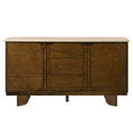 Kasha - Server With Marble Top Top - Vintage Oak