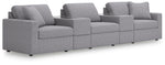 Modmax - Straight Sectional - Granite